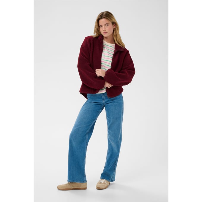 Damesfleece KAFFE Kaally