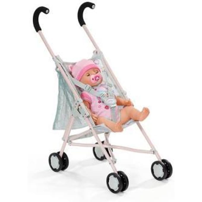 Zapf Creation BABY Born Buggy met Tas Jungle Poppenwagens