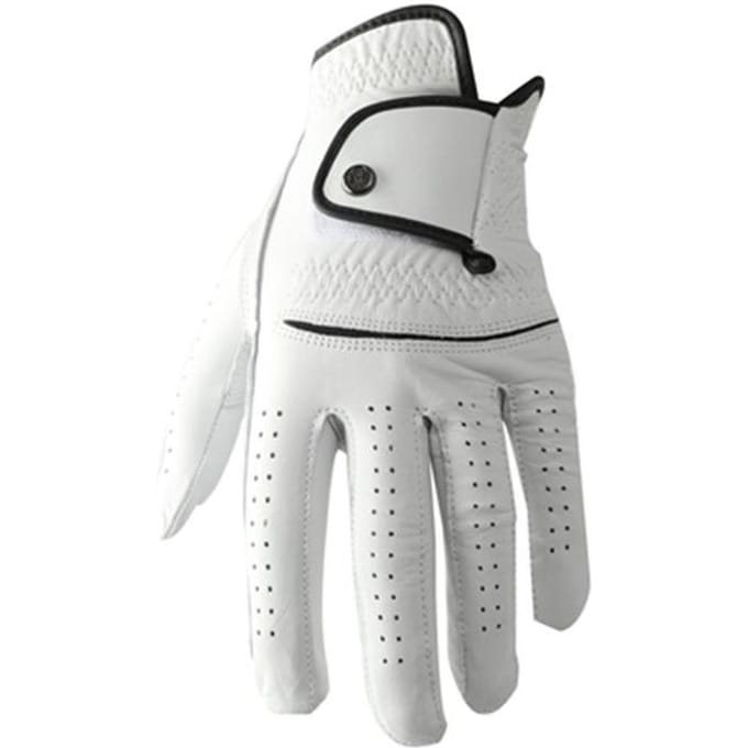 Gants de golf peau de mouton antidérapants respirants durables 23 blanc