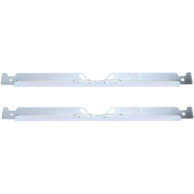2PCS Plaques d'Outil d'Alignement des Orteils Acier Inoxydable Mesure Précise avec Trous de Suspension Universel white