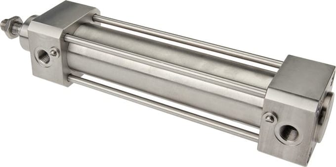ISO 15552 Dubbelwerkende Cilinder 40-125mm - Magnetisch - Demping - RVS