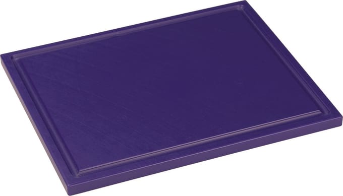 Interlux Snijplaat met sapgoot - 325x265x15mm - Paars