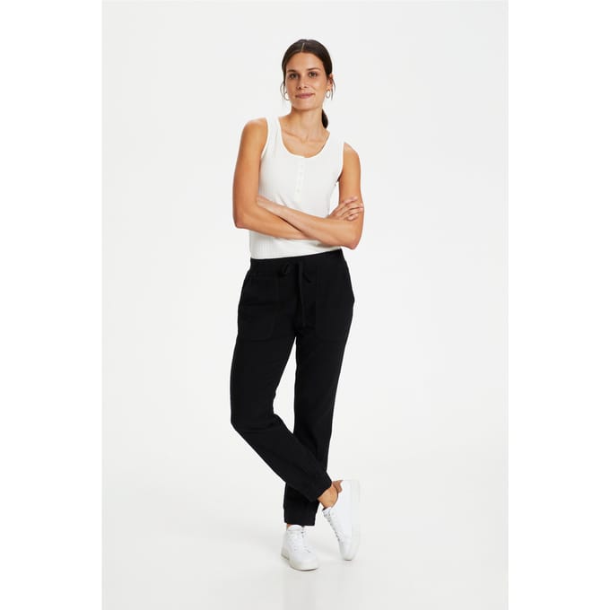 Pants Suiting Relaxed fit Black