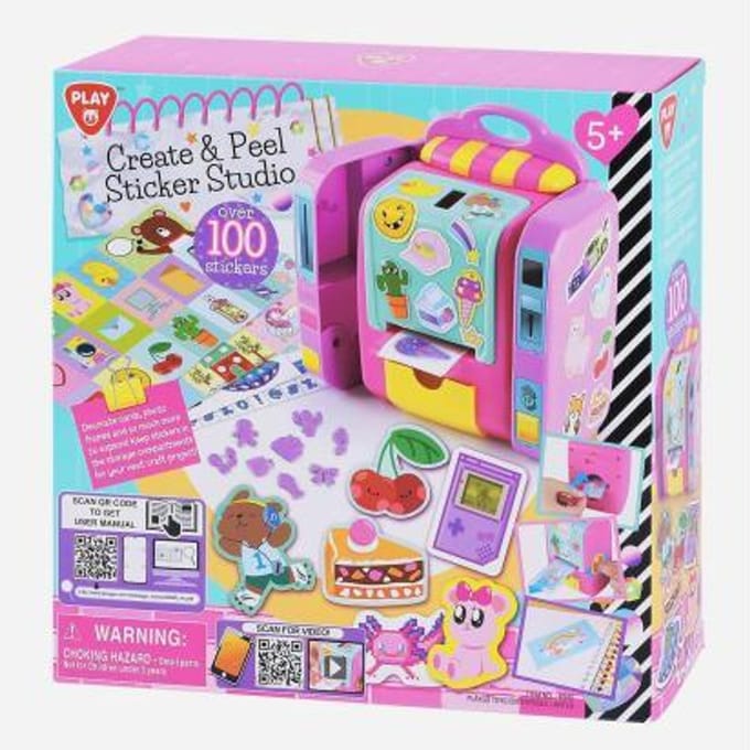 Playgo Create & Peel Sticker Studio Knutselen