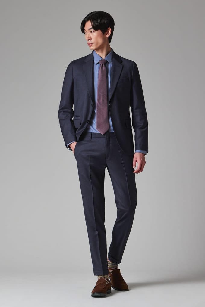 Paul Smith Mens 2 Button Jacket Navy Maat: 46 | Colberts Outlet | Heren | Blauw