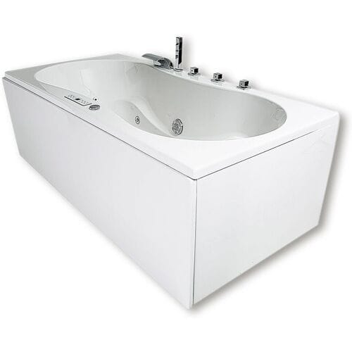 Caribia Trento Premium whirlpool 190 x 90 cm with skirt 80780