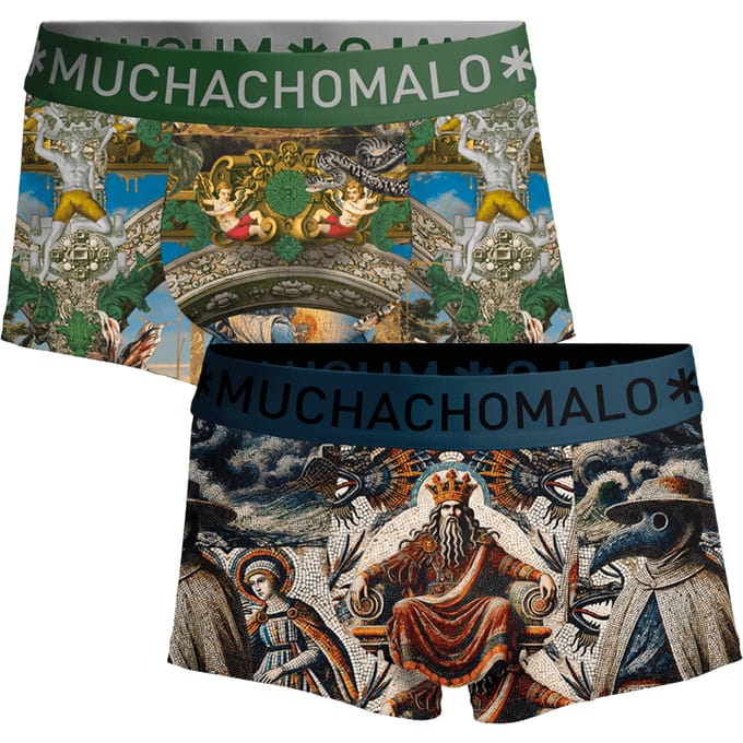Muchachomalo Heren 2-pack trunks premodern