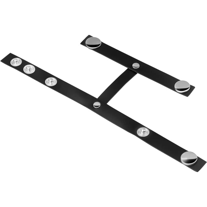Rimba - Penis- En Scrotum Strap - Leder - Zwart
