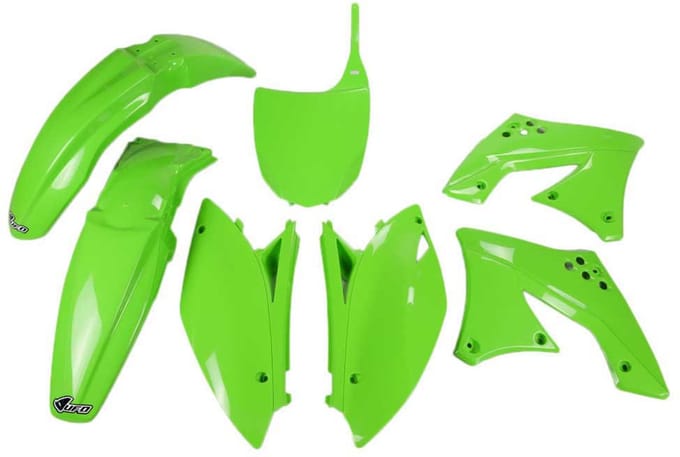 Ufo Kawasaki Kxf 250 2009-2012 Kakit212-026 Plastic Set Groen