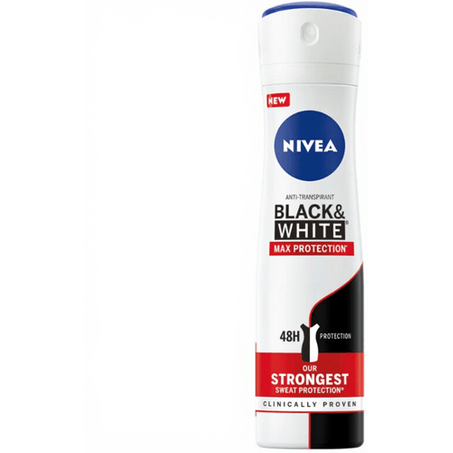 Nivea - Deodorant - Spray - Black & White - Max Protection - 150ml
