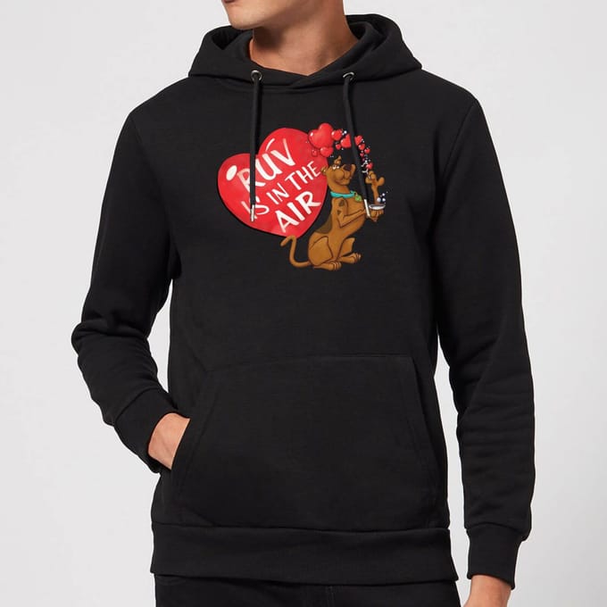 Scooby Doo Ruv Is In The Air Hoodie - Black - S