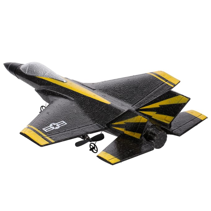 FX635 RC Vliegtuig RC Vliegtuig RC Vliegtuig 2.4Ghz Afstandsbediening Schuim Zweefvliegtuig RC Zweefvliegtuig Vaste Vleugel zwart