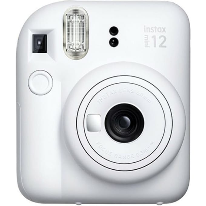 Fujifilm instax mini 12 Clay White Polaroidcamera Clay White