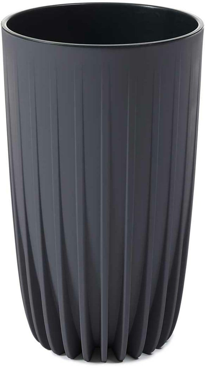Stripped Eco Recykling - Bloempot - Modern design - UV-bestendig - Gerecycled kunststof
