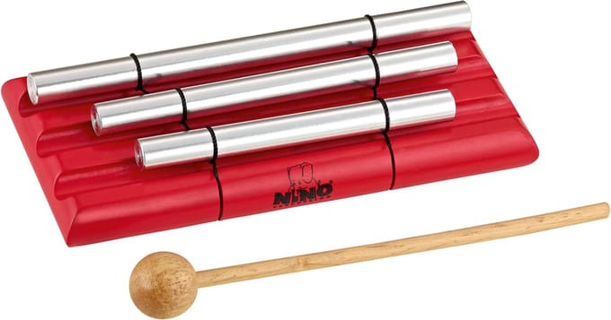 Meinl Energy Chime NINO580-R, driereihig, rood - Chime