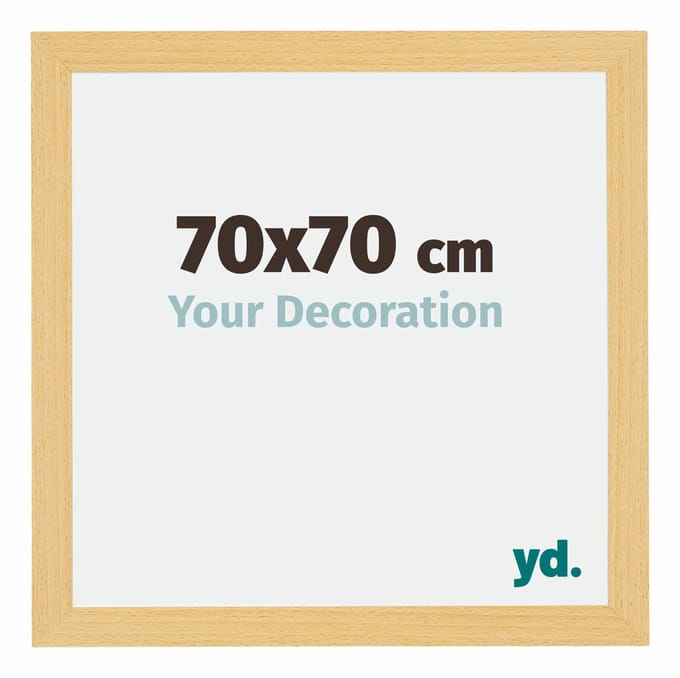 Your Decoration - Fotolijst 70x70 cm - MDF - Beuken Decor - Mura