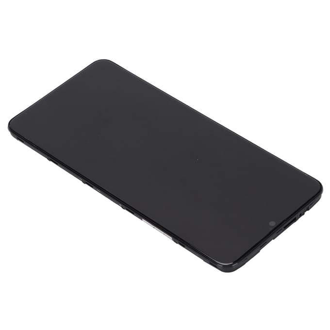 Schermvervanging LCD-scherm Touch Digitizer Assembly voor Samsung Galaxy A20S met Frame black