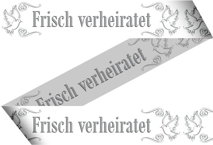 Markeerlint 'Frisch Verheiratet' - 15 meter