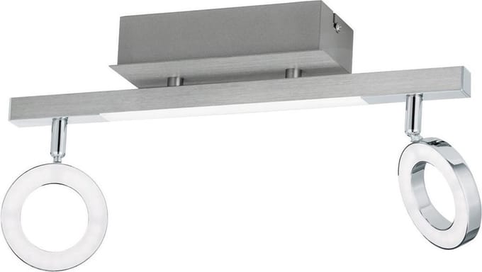 EGLO Cardillio 1 - Spot - 3 Lichts - Aluminium, Chroom - Gesatineerd