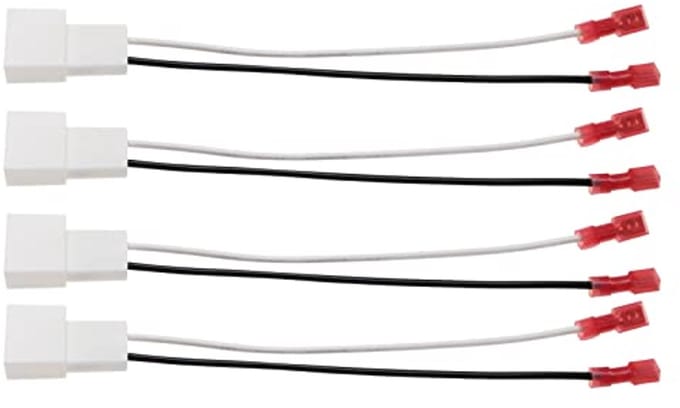 4 Stuks Auto Speaker Connector Harnas Adapter voor Toyota en Mitsubishi