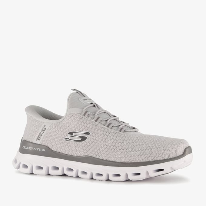 Skechers Glide-Step heren sneakers lichtgrijs