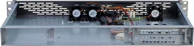 Inter-Tech IPC 1U-K-125L - Case - Server (Rack) - Grey
