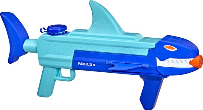 NERF Super Soaker Roblox Sharkbite SHR K500 Water Blaster