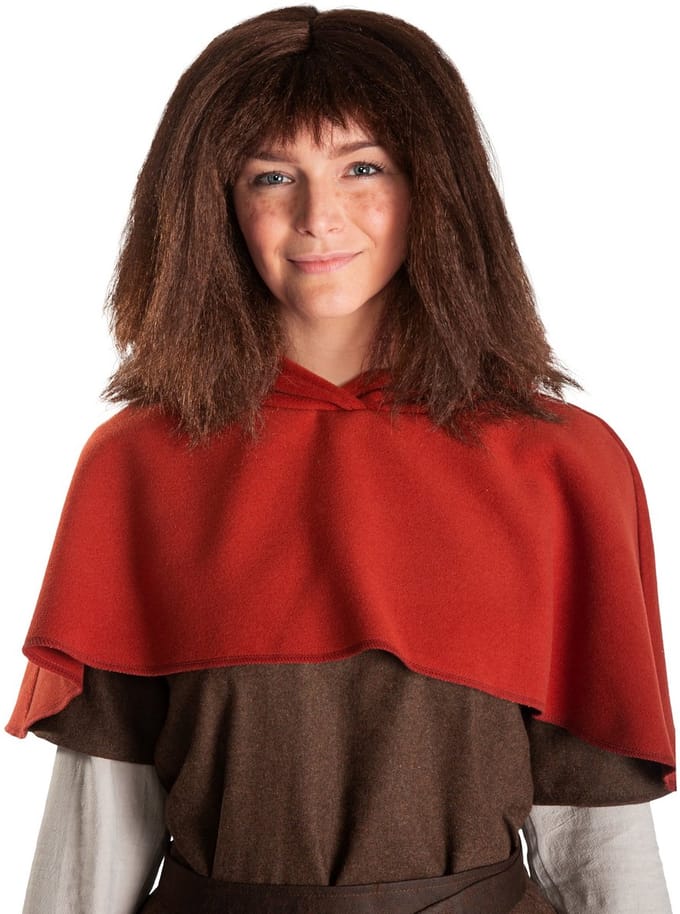 Ronja de Roversdochter pruik - Carnaval kostuum