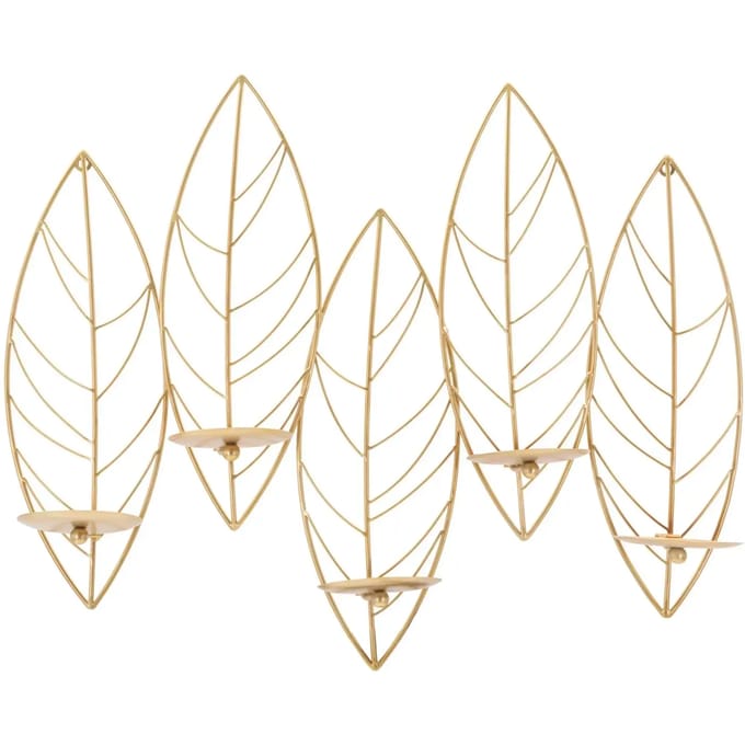 Wandkaarsenhouder Mauro Ferretti Leaf