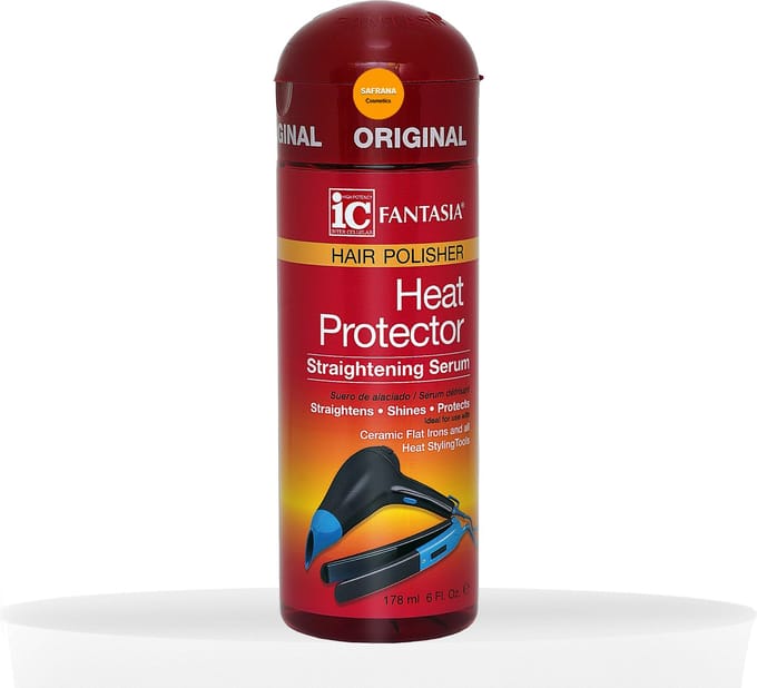 Fantasia IC Hair Polisher Heat Protector Straightening Serum