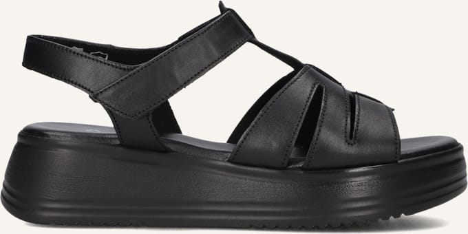 Gabor 742 Sandalen - Dames - Zwart - Maat 39