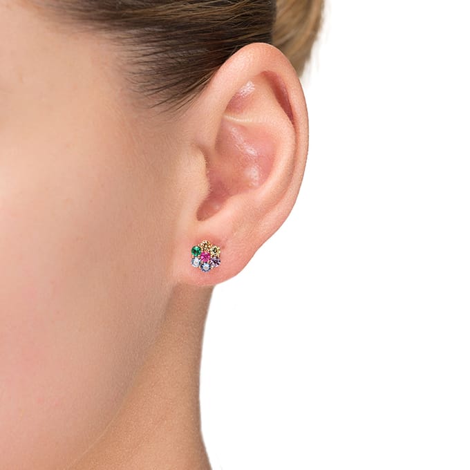 Luxenter Laken 925 Sterling Zilveren Oorbellen