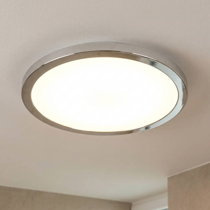 LightMe LM85652 Aqua LED-plafondlamp LED GX53 24 W Chroom