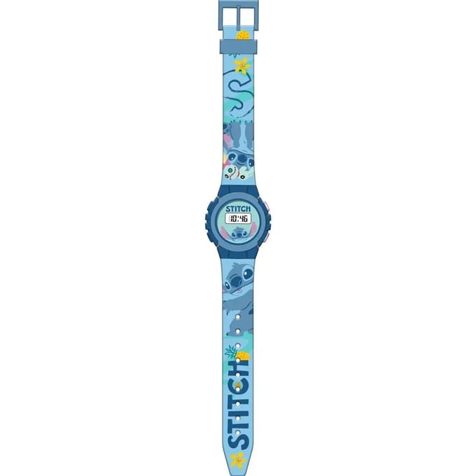 Disney Lilo & Stitch Digitaal Horloge - Blauw - Accutime