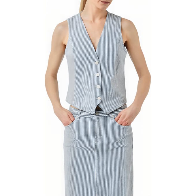 Comma  Jackets Indoor Blue Taglia: 34 | Gilet Outlet | Donna | Blu