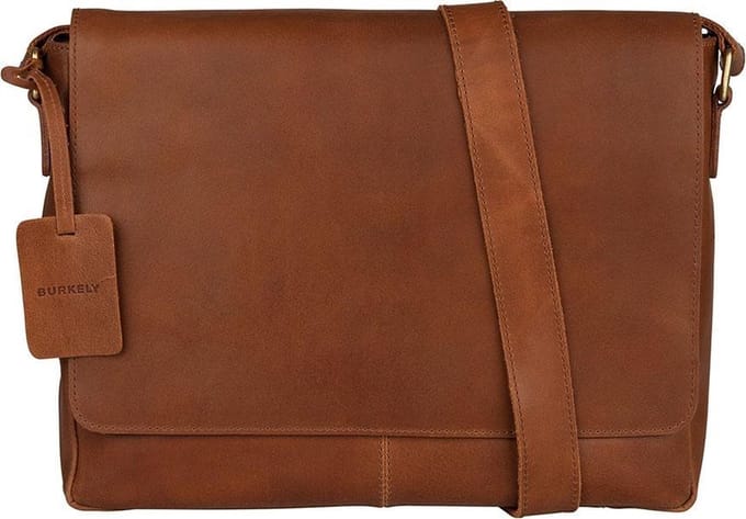 BURKELY Vintage Juul Schoudertas - Dames - Cognac
