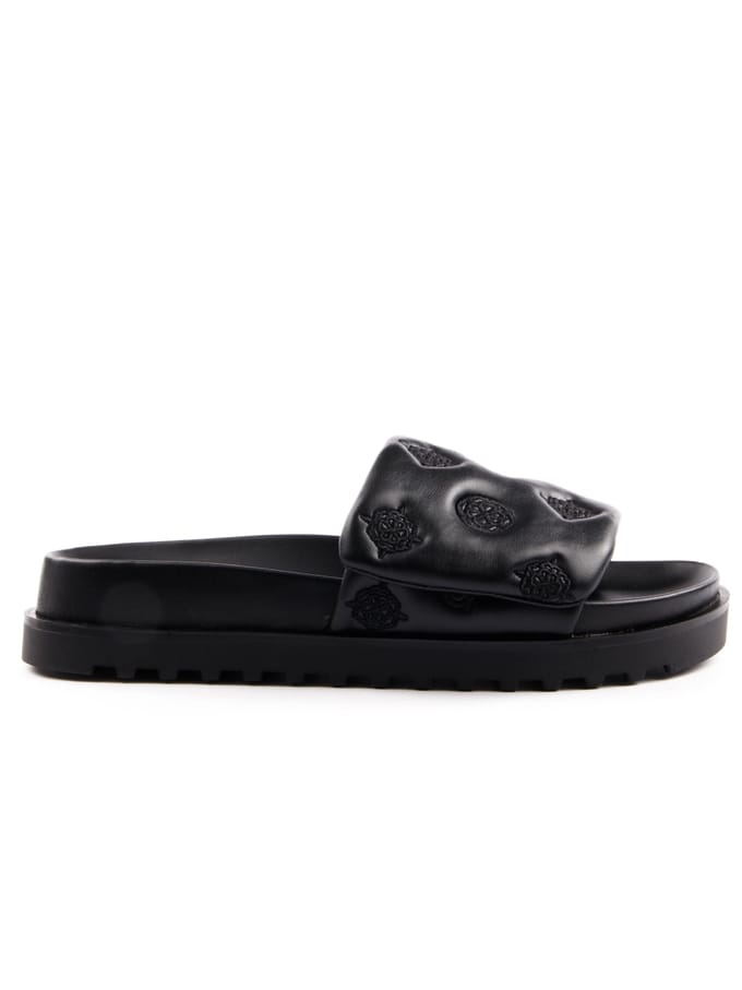 Guess Fabio2 Slipper Dames - Zwart - Maat 36