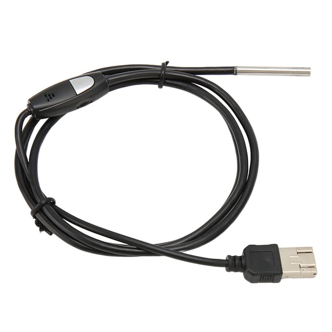 USB-endoscoop 1080P 3,9 mm camera IP67 waterdichte type C industriële borescoop met 6 dimbare led's gray