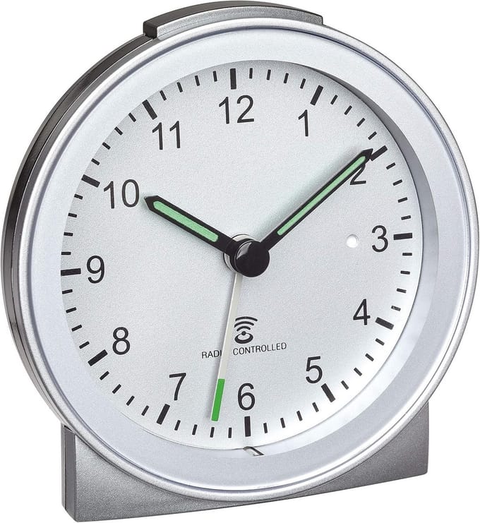 Analoge Draadloze Wekker met Snooze en Lichtweergave