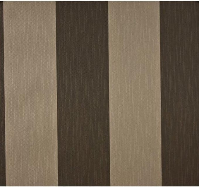 Dutch Wallcoverings - Vliesbehang streep beige/bruin