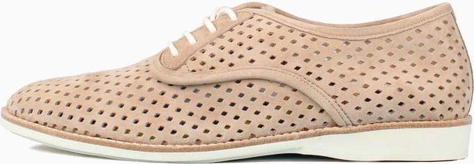 Rollie | Dames | Veterschoen | Derby Punch Walnut | Maat 41