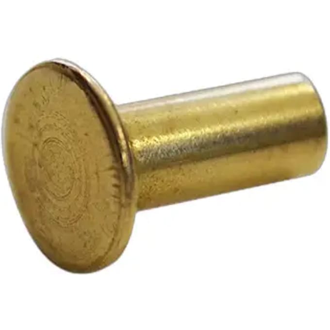 Rivets in Messing Hispano Farrier
