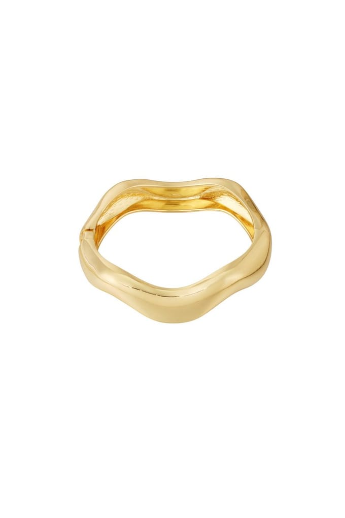 Golvende armband - Verkleurt niet - Cadeau - Goudlief.nl