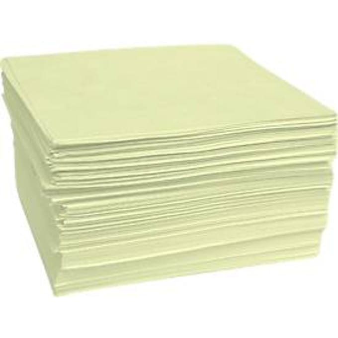 Absorberende doekjes BASIC heavy, bijzonder chemicaliën absorberend, 400 x 500 mm