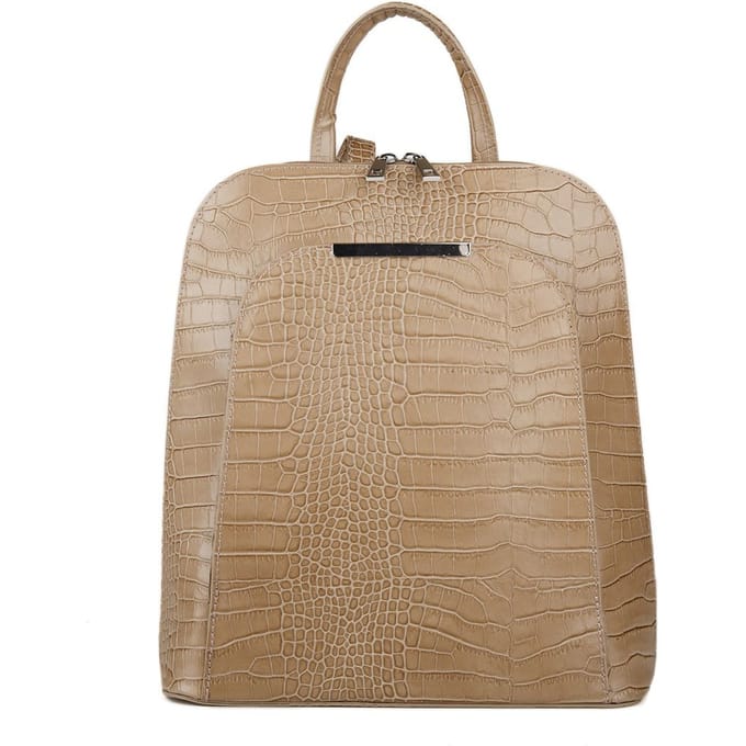 Giulia Monti Rugzak Grijs Beige