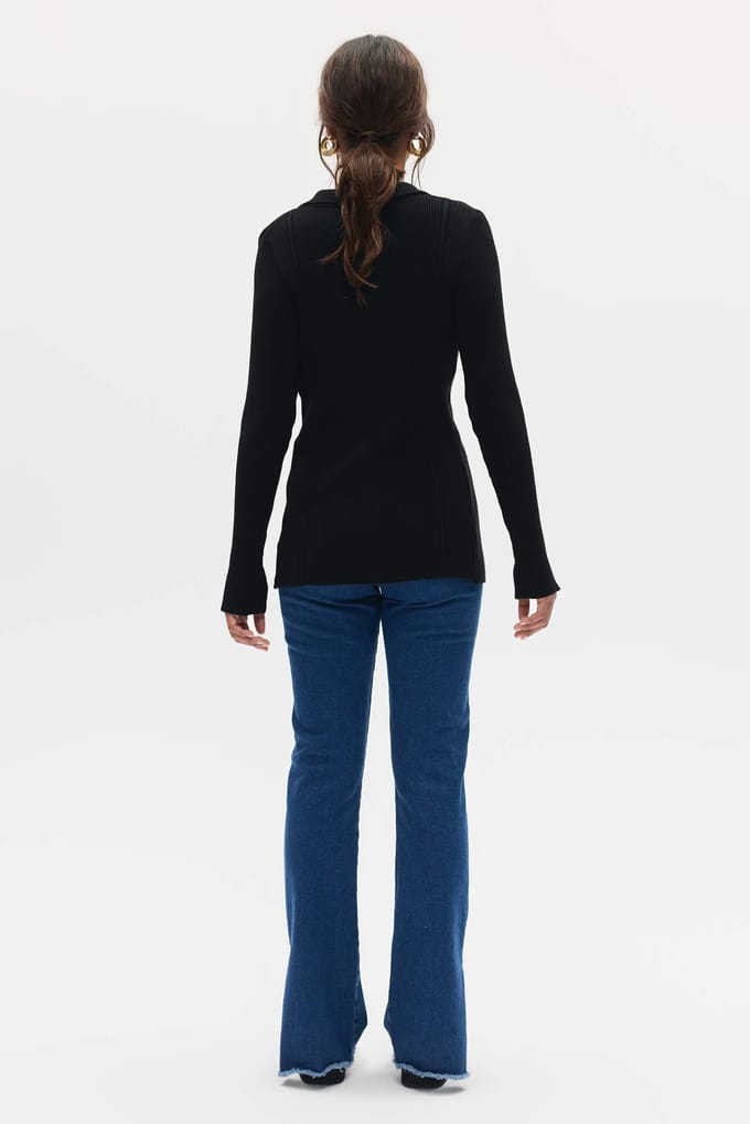 BENU Zwarte Dames Gebreid Vest