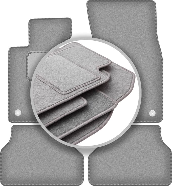 Grijze automatten voor: BMW 5 E60 RZEPY sedan (2003-2010)