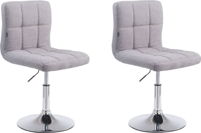 CLP Palma V2 Set van Lounger - Stof grijs