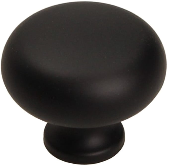 Gamet - GP16 Serie - Meubelknop - Soft Touch - Zwart