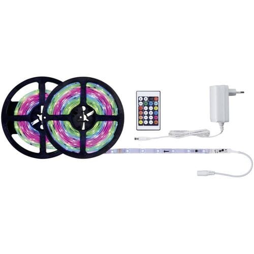 Paulmann SimPLED LED Strip 7,5 Meter RGB Motion - Plug & Play Set - 15W - 12V - Wit - Kunststof